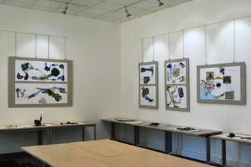 Exposition Treignac workshop Pascale Guerin Pierre qui roule 11