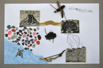 Exposition Treignac workshop Pascale Guerin Pierre qui roule 20