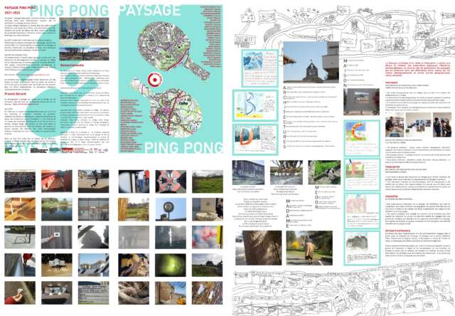 Fanzine paysage ping pong recto